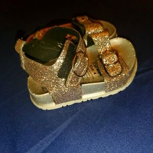 Baby size four shoes